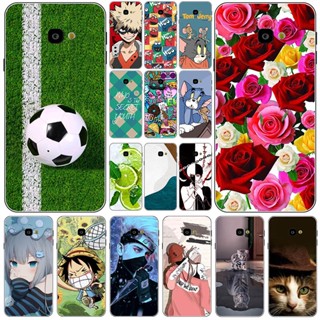 เคสซิลิโคนนิ่ม ลายการ์ตูนฟุตบอลน่ารัก สําหรับ Samsung Galaxy J4 Core J410 J4Core J410 J4 Plus 2018 J415 J400