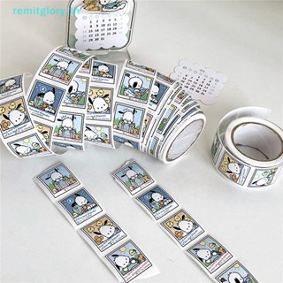 Remitglory สติกเกอร์ฟิล์ม ลายการ์ตูน Pochacco น่ารัก Diy สําหรับติดตกแต่ง 200 ชิ้น