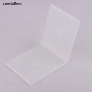 Specialhour^^ ใหม่ กล่องเก็บแผ่น CD DVD แบบใส บางพิเศษ แบบพกพา