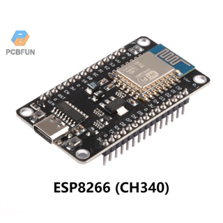 Pcbfun Esp8266 บอร์ดพัฒนาพอร์ตอนุกรม Wifi V3 อินเตอร์เน็ต Ch340 Type-c