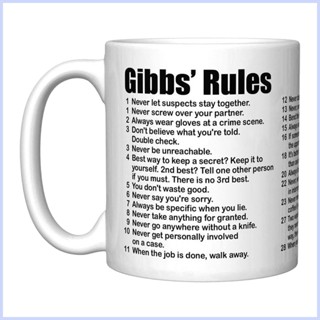 Gibbsrules แก้วกาแฟเซรามิค 350 มล. สําหรับผู้หญิง และผู้ชาย