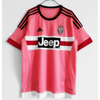 เสื้อกีฬาแขนสั้น ลายทีมชาติฟุตบอล Juventus 1516 ชุดเยือน