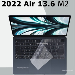 เคสแป้นพิมพ์ แบบใส 2023 2021 Pro14 16 A2442 A2779 A2485 A2780 สําหรับ macbook Air Pro 13 นิ้ว M2 chip 2022 2021 2020 A2681 A2337 A2179 A2338 A2289