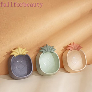 Fallforbeauty ชามใส่น้ํา กันลื่น รูปสตรอเบอร์รี่ หลากสี อุปกรณ์เสริม สําหรับสัตว์เลี้ยง สุนัข แมว