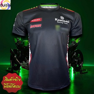 Duisui Jiami FC!!! ของแท้ เสื้อยืด Kawasaki Racing Team MotoGP Kawasaki Racing # WB0017 พิมพ์ลายเต็มตัว ไซซ์ S-5XL