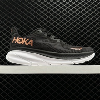 Hoka ONE ONE Clifton 9 รองเท้าผ้าใบลําลอง พื้นหนา ระบายอากาศ เบาพิเศษ สําหรับผู้ชาย ผู้หญิง เหมาะกับการวิ่ง ไซซ์ 36-45 VKZK