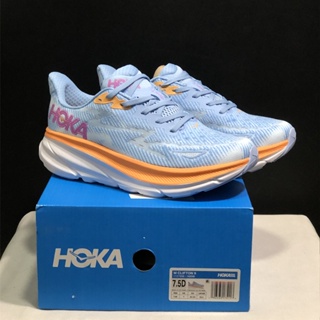 Hoka One One Clifton 9 รองเท้าวิ่ง น้ําหนักเบา ระบายอากาศ สําหรับผู้ชาย และผู้หญิง ไซซ์ 36-45 HVKL