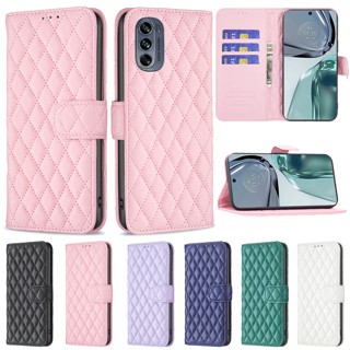 เคสหนัง ฝาพับ พร้อมช่องใส่บัตร สําหรับ Motorola Moto G Play 2023 G72 G71 G62 G42 G41 G31 G32