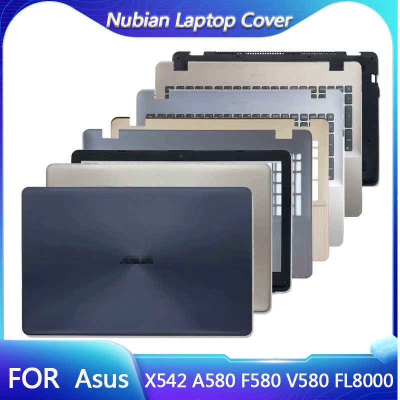 หน้าจอใหม่สําหรับเปลี่ยน Asus X542 A542 X542U X542UR X542BA R542UA A580 F580 FL8000 ฝาหลัง LCD ด้านห