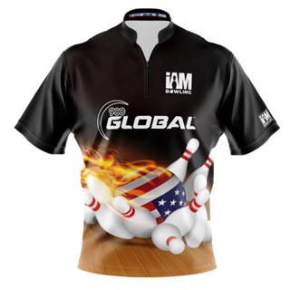 เสื้อโปโล 3D 900 Global DS Bowling Jersey 1512-9G สําหรับผู้ชาย