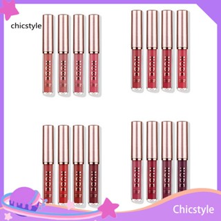 Chicstyle ลิปกลอส เนื้อแมตต์ กันน้ํา หลากสี 16 ชิ้น/ชุด