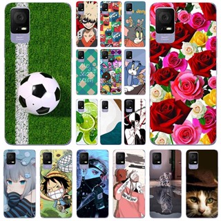 เคสโทรศัพท์มือถือ ซิลิโคนนิ่ม ลายการ์ตูนฟุตบอลน่ารัก สําหรับ TCL 405 T506D TCL 406 408 T507 TCL 403 T431