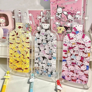 จิ๊กซอว์อะคริลิค รูปการ์ตูน Sanrio Cinnamoroll Kuromi Hello Kitty My Melody Pochacco Pom Pom Purin 3 มิติ ของเล่นสําหรับเด็ก