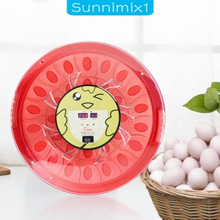 [Sunnimix1] เครื่องฟักไข่อัตโนมัติ พร้อมหน้าจอดิจิทัล อุณหภูมิ และความชื้น