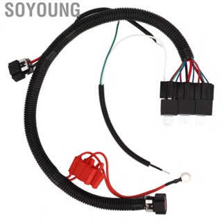 Soyoung 7L5533A226T Simple Installation Easy To Use Dual Electric Fan Upgrade Wiring Harness Cooling Wire for Truck