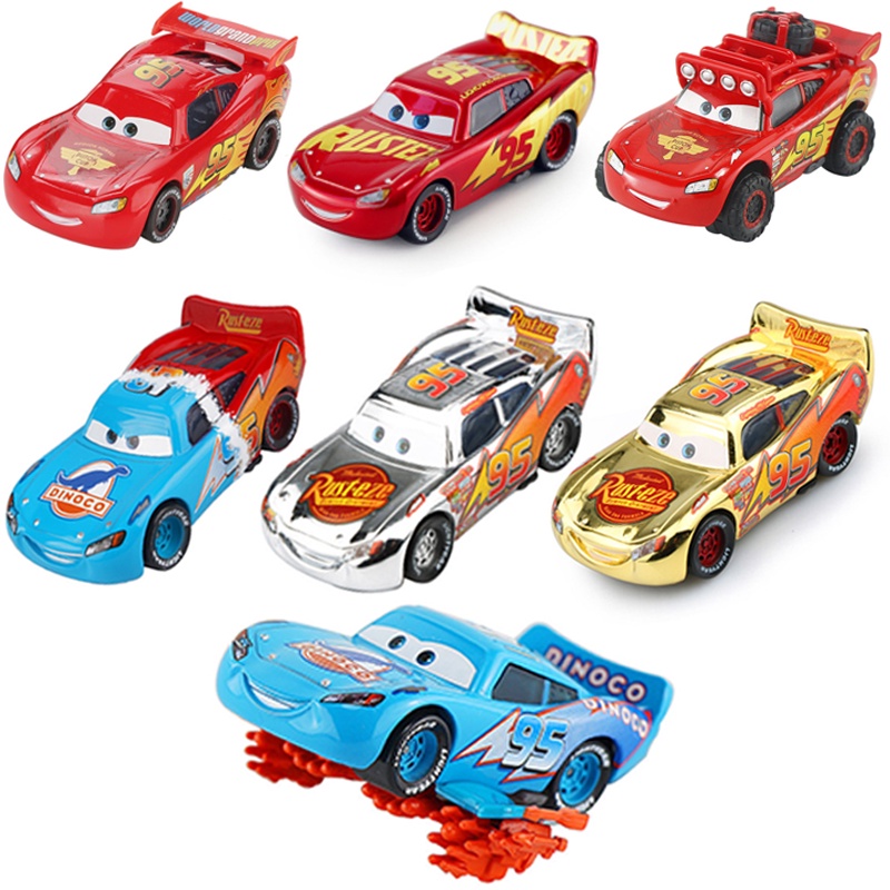 Pixar Cars 2 Lightning Mcqueen Car Toys Mcqueen 1:55 รถเหล็กDiecast