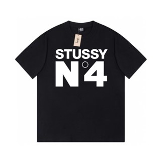 เสื้อยืดแขนสั้น พิมพ์ลาย Stussy-Fashion สไตล์คลาสสิก สําหรับผู้ชาย และผู้หญิง Teru6