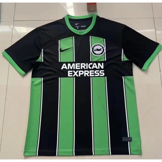 เสื้อกีฬาแขนสั้น ลายทีมชาติฟุตบอล Brighton 2324 คุณภาพสูง