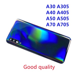 ฝาครอบแบตเตอรี่ ด้านหลัง แบบเปลี่ยน สําหรับ SAMSUNG Galaxy A30 A305 A40 A405 A50 A505 A70 A705