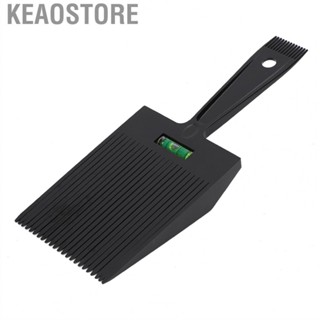 Keaostore (Black)Flat Top Guide Comb Haircut Clipper Barber Shop Hairstyle Tool ZOK