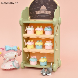 Newbaby โมเดลเค้ก ขนมหวาน ขนาดเล็ก อุปกรณ์เสริม สําหรับตกแต่งบ้านตุ๊กตา 5 ชิ้น