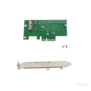 Treeling การ์ดอะแดปเตอร์ เป็น PCI-E X4 สําหรับ 2013 2014 2015 สําหรับ apple Air A1465 A146