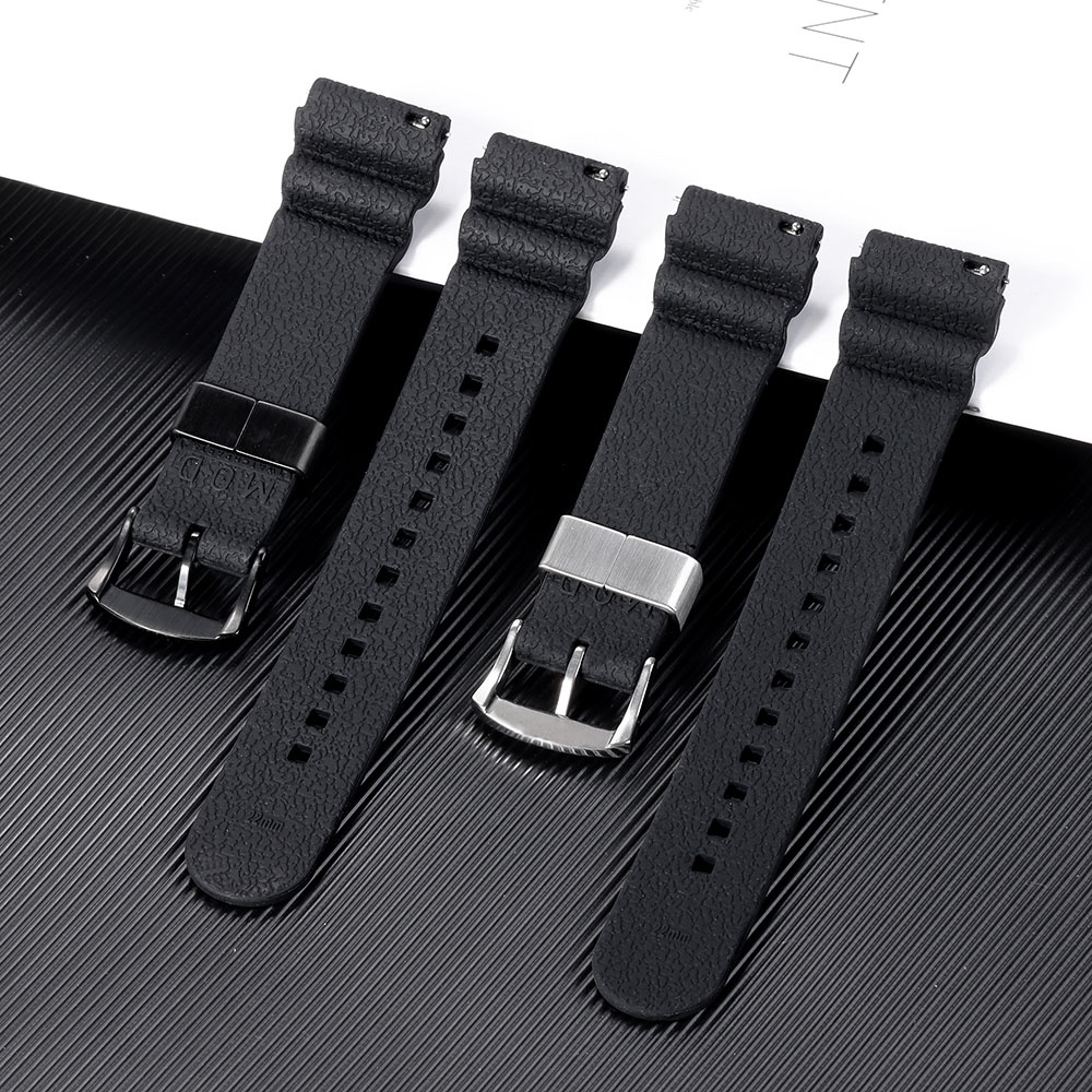 สายนาฬิกาข้อมือซิลิโคน Seiko 20 มม. 22 มม. กันน้ํา สําหรับผู้ชาย
