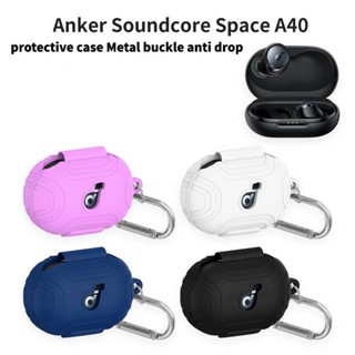 Anker Anker เคสหูฟังบลูทูธ โลหะ กันกระแทก สําหรับ Anker Soundcore Space A40