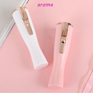 Aroma เครื่องกําจัดขนคิ้วไฟฟ้า รูปลิปสติก สําหรับผู้หญิง