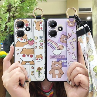 เคสโทรศัพท์มือถือ ลายการ์ตูนหมีน้อยน่ารัก สําหรับ infinix Hot 30