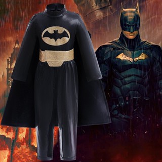 ชุดคอสเพลย์ Marvel Batman ยอดนิยม สําหรับเด็กผู้ชาย เหมาะกับงานปาร์ตี้ฮาโลวีน