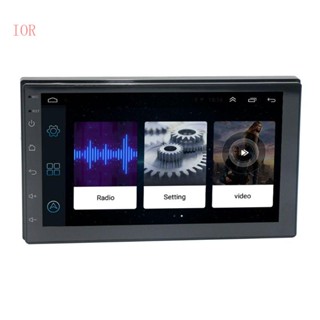 Ior เครื่องเล่น MP5 วิทยุ หน้าจอสัมผัส 7 นิ้ว สําหรับรถยนต์ 1 ชุด