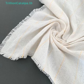 Trillioncatalpa ผ้าทอ 2.1x1 เมตร สําหรับทําเสื้อผ้า DIY TH