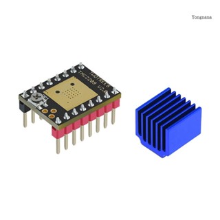 【CH*】สเต็ปมอเตอร์ไดร์เวอร์ Tmc2209 V2 0 2 5A Max พร้อมฮีทซิงค์ เสียงเงียบ สําหรับเครื่องพิมพ์ 3D