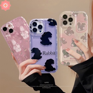 เคสโทรศัพท์มือถือแบบนิ่ม กันกระแทก ลายการ์ตูนกระต่ายน่ารัก สําหรับ Redmi 10C 9 10 A1 9C NFC 12C 9A 10A 9T A2 Redmi Note 11 10 11s 10s 9 8 10 PRO MAX POCO F4