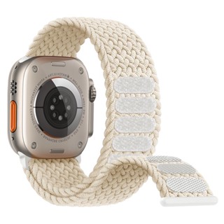 สายนาฬิกาข้อมือไนล่อนทอ สําหรับ Watch Strap 44 มม. 40 มม. 45 มม. 41 มม. 42 มม. Ultra 49 มม.