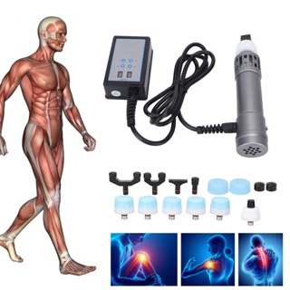 Fairy &amp; Magic Extracorporeal Shock Wave Machine Professional ED Therapy เครื่องกายภาพบำบัดด้วยคลื่นกระแทก 100‑240V Black Gold