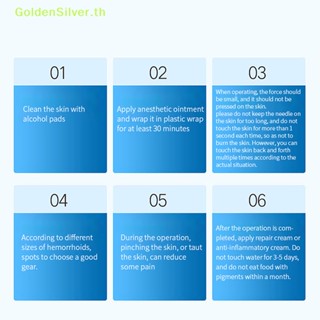 Goldensilver ปากกาเลเซอร์กําจัดกระ จุดด่างดํา ไฝ สําหรับเครื่องดูดฝุ่น