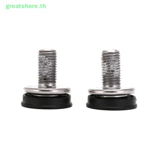 Greatshore สลักเกลียวกะโหลกจักรยาน ไม่มีฝาปิด สกรู m8 2 ชิ้น