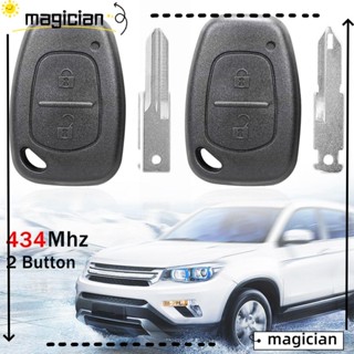 MAG รีโมตกุญแจรถยนต์ 434MHz แบบพกพา ทนทาน สําหรับ Renault Kangoo ( 2003-2011 )