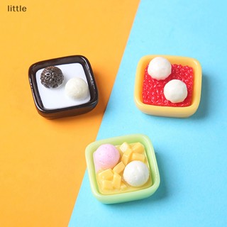 Thlittle โมเดลเค้ก ขนมหวานจําลอง 1/12 อุปกรณ์เสริม สําหรับตกแต่งบ้านตุ๊กตา 5 ชิ้น