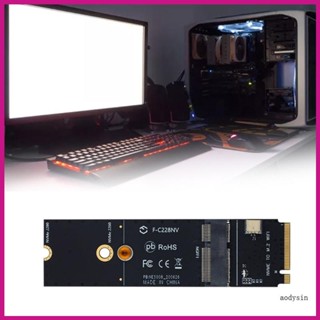 อะแดปเตอร์การ์ดไร้สาย Aod M2 เป็น NVME สําหรับแล็ปท็อป คอมพิวเตอร์ M2 M-Key interface เป็น M2 A+E Key หรือ EKey Converter