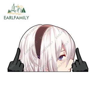 Earlfamily สติกเกอร์กันน้ํา 13 ซม. x 7.7 ซม. สําหรับ Nier Automata Peek