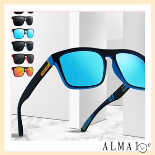 Alma แว่นตากันแดด เลนส์โพลาไรซ์ วินเทจ ขี่จักรยาน กีฬากลางแจ้ง UV400 เฉดสี