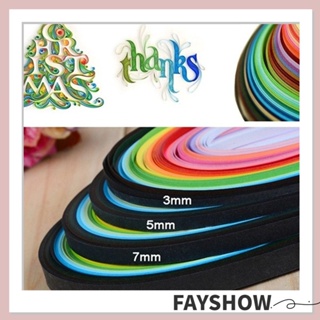 Fay 3/5/7/10 มม. กระดาษ Quilling เครื่องมือหัตถกรรม DIY สร้างสรรค์