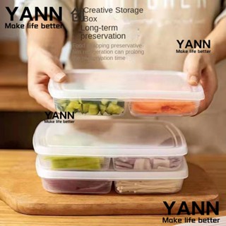 Yann1 กล่องเก็บอาหาร 4 ช่อง สําหรับตู้เย็น ช่องแช่แข็ง