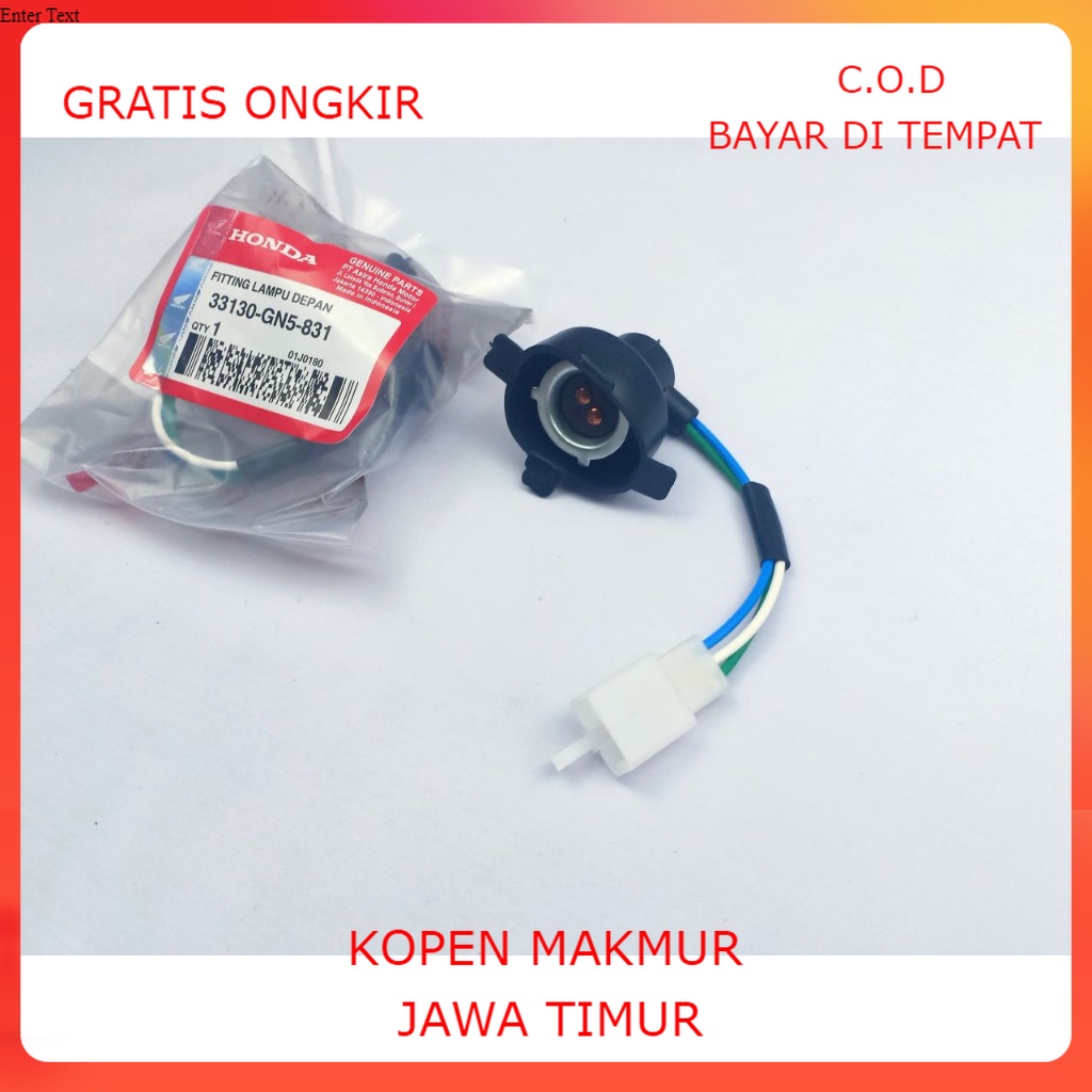 ฟิตติ้งโคมไฟ HONDA GRAND GN5 | ซ็อกเก็ตสาย ASSY ซ็อกเก็ต LAMPU GRAND -GN5
