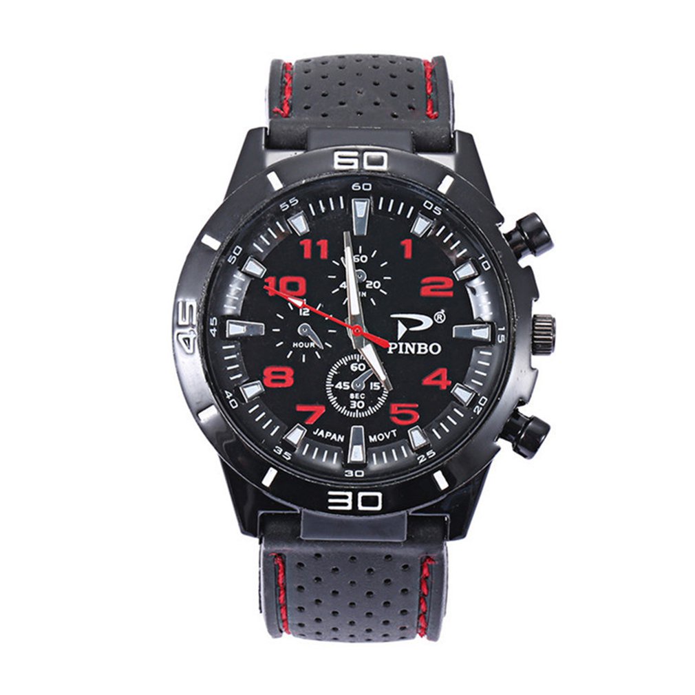Ship tomorrow Silicone Strap Quartz Digital Watch Men Mechanical Watch Sports Male Watch