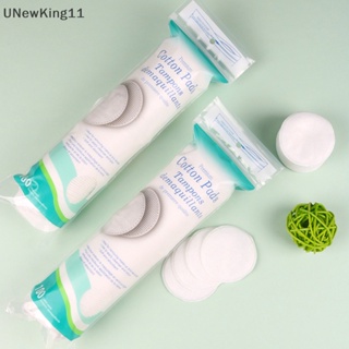 Unewking แผ่นสําลีเช็ดเครื่องสําอาง ทรงกลม แบบนิ่ม 100 ชิ้น