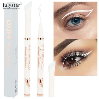 JULYSTAR Dnm Wing Tail 12 สีอายไลเนอร์กันน้ำแห้งเร็วอายไลเนอร์ชนิดน้ำติดทนนาน Ultra-fine ไม่เลอะเลือนอายไลเนอร์ปากกาผู้หญิงแต่งหน้าเครื่องมือเครื่องสำอาง